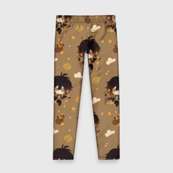 Детские леггинсы 3D Чиби Чжун Ли