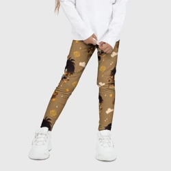 Детские леггинсы 3D Чиби Чжун Ли - фото 2