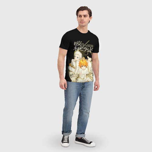 Мужская футболка 3D Обещанный Неверленд, цвет 3D печать - фото 5