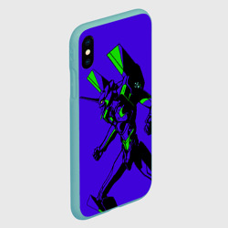 Чехол для iPhone XS Max матовый Евангилион - фото 2