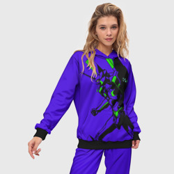 Женский костюм с толстовкой 3D Евангилион - фото 2