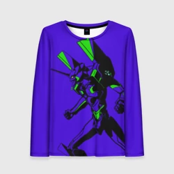 Женский лонгслив 3D Евангилион