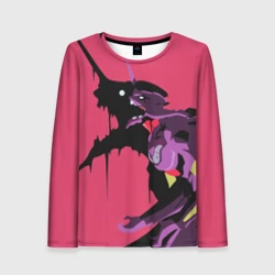 Женский лонгслив 3D Евангилион