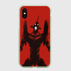 Чехол для iPhone XS Max матовый Евангилион