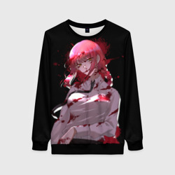Женский свитшот 3D Makima Chainsaw Man - anime girl