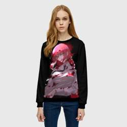 Женский свитшот 3D Makima Chainsaw Man - anime girl - фото 2