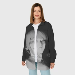 Женская рубашка oversize 3D Makima Chainsaw Man 3D модель - фото 2