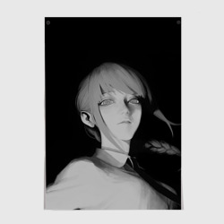 Постер Makima Chainsaw Man 3D модель