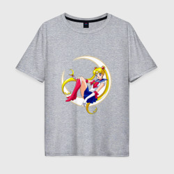 Мужская футболка хлопок Oversize Sailor Moon