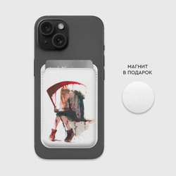 Картхолдер Magsafe магнитный Человек Бензопила Аниме - фото 2