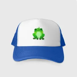 Кепка тракер с сеткой Жаба с листиком
