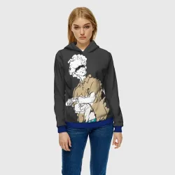 Женская толстовка 3D Годжо Магическая Битва - фото 2