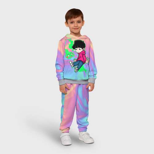 Детский костюм с толстовкой 3D Сигео с Димплом, цвет меланж - фото 3
