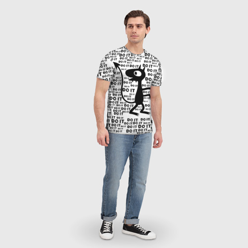 Мужская футболка 3D Люси, цвет 3D печать - фото 5