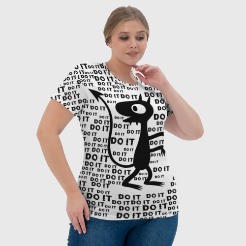 Женская футболка 3D с принтом Люси, фото #4