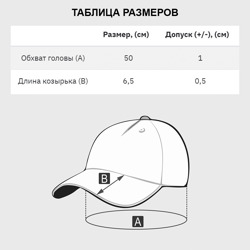 Бейсболка с принтом Иноске для ребенка, вид на модели спереди №5. Цвет основы: белый