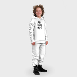 Детский костюм хлопок Oversize Люби Смейся Живи - фото 2