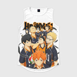 Мужская спортивная майка 3D Крутой волебольная команда из аниме Haikyuu!!