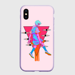 Чехол для iPhone XS Max матовый Евангилион