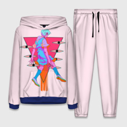 Женский костюм с толстовкой 3D Евангилион