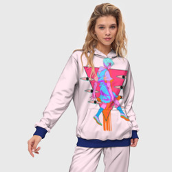 Женский костюм с толстовкой 3D Евангилион - фото 2