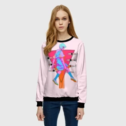 Женский свитшот 3D Евангилион - фото 2