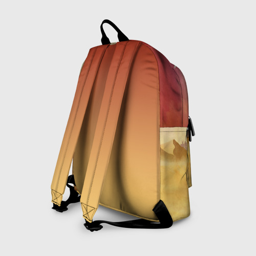 Рюкзак 3D с принтом Разочарование, вид сзади #1