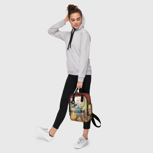 Женский рюкзак 3D с принтом Разочарование, фото #4