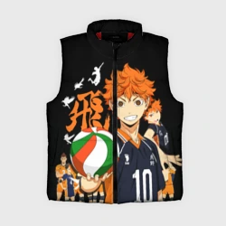 Женский жилет утепленный 3D Команда Сёё Хинаты и он сам