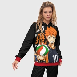 Женский костюм с толстовкой 3D Команда Сёё Хинаты и он сам - фото 2