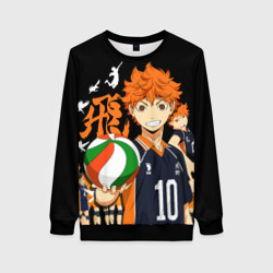Женский свитшот 3D Команда Сёё Хинаты и он сам