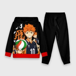 Детский костюм с толстовкой 3D Команда Сёё Хинаты и он сам