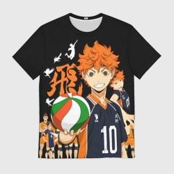 Мужская футболка 3D Команда Сёё Хинаты и он сам