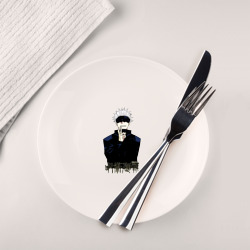 Тарелка Jujutsu Kaisen - Satoru Gojou стоит