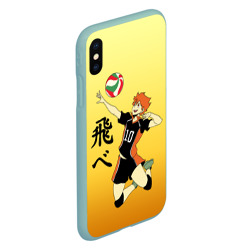 Чехол для iPhone XS Max матовый Fly High Haikyuu!! - фото 2