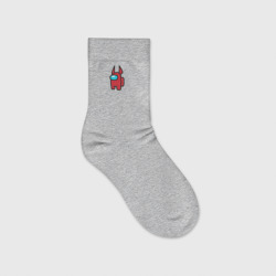 Micro AMONG US Demon – Детские носки с вышивкой с принтом купить