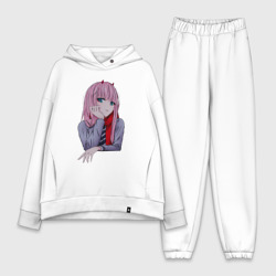 Женский костюм хлопок Oversize Грустная Zero Two