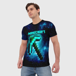 Мужская футболка 3D Minecraft - фото 2
