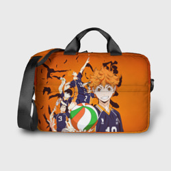 Сумка для ноутбука 3D Волебольная команда из аниме Haikyuu!!