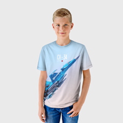 Детская футболка 3D Су-34 - фото 2