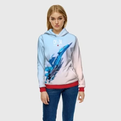 Женская толстовка 3D Су-34 - фото 2