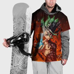 Накидка на куртку 3D Доктор Стоун