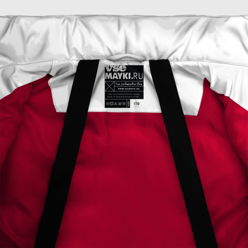 Зимняя куртка для девочек 3D Dota2, цвет красный - фото 7