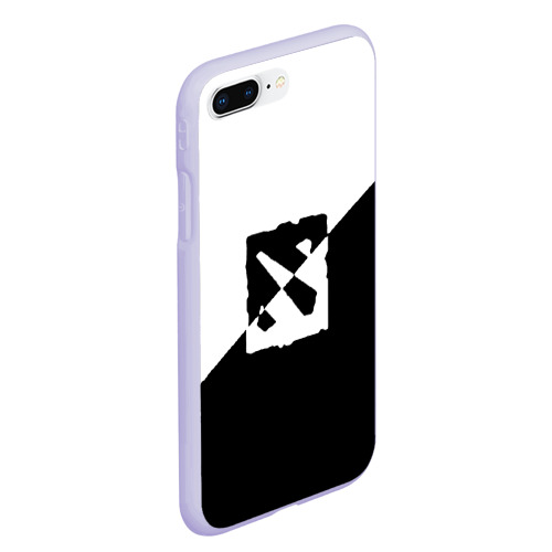 Чехол для iPhone 7Plus/8 Plus матовый Dota2, цвет светло-сиреневый - фото 3