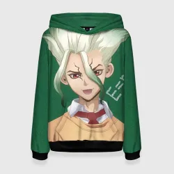 Женская толстовка 3D Доктор Стоун