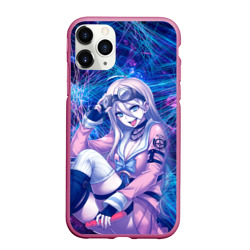 Чехол для iPhone 11 Pro Max матовый Danganronpa neon