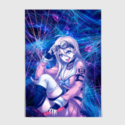 Постер Danganronpa neon