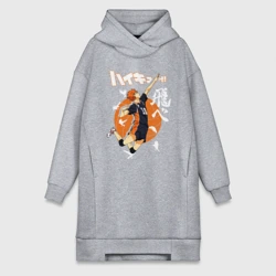 Платье-худи хлопок Подача Сёё Хинаты. Haikyuu!!