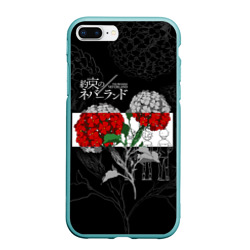 Чехол для iPhone 7Plus/8 Plus матовый Обещанный Неверленд Цветы Вида