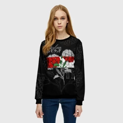 Женский свитшот 3D Обещанный Неверленд Цветы Вида - фото 2